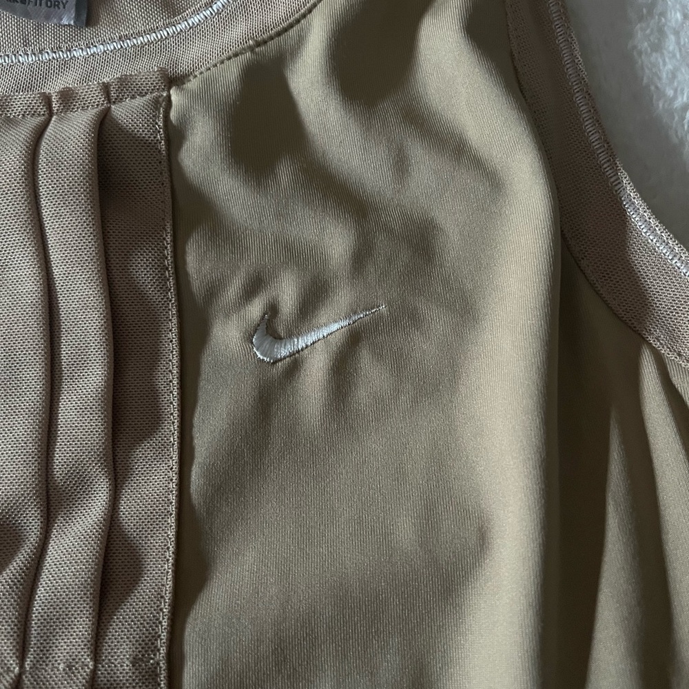 Tan Nike Maria Sharapova dress